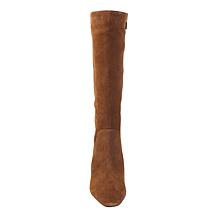 Vince Camuto Avriah Tall Leather/Suede Kitten Heel Boot
