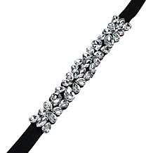 Vince Camuto Floral Crystal Stretch Belt