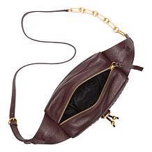 Vince Camuto Letta Whipstitch Leather Crossbody