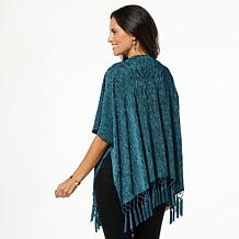 Vince Camuto Pleated Velvet Topper