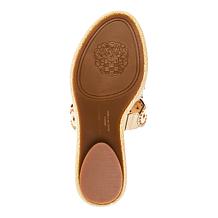 Vince Camuto Sennie Studded Leather/Suede Slide Sandal