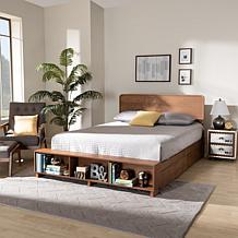Vita 4-Drawer Queen Size Platform Storage Bed