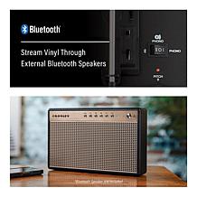 Voyager Bluetooth Vinyl Record Player - Black