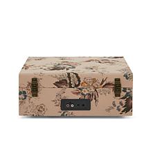 Voyager Bluetooth Vinyl Record Player - Floral