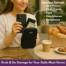 VYBZ Magnetic Pocket Pal w/Zippered Pocket & RFID Blocking