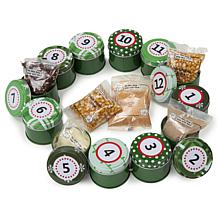 Wabash Valley Farms Christmas Wreath Popcorn Advent Calendar