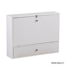 Wall Mount Laptop Desk - White