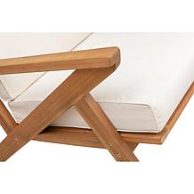Well Traveled Living Oslo Wooden Armchair