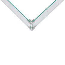 Well Traveled Living Tempered Glass WindGuard For Rectangular Fire Pit