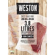 Weston Vacuum Sealer Bags 11" x 16" (Gallon) - 100-Count