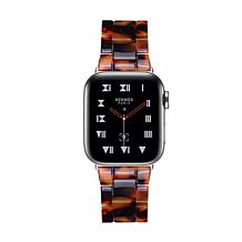 WFG Resin Band with Butterfly Buckle for Apple Watch 41mm