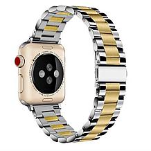 WFG Two-Toned Stainless Steel Band for Apple Watch 45mm
