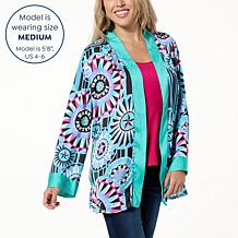 Wheel of Fortune Kimono Designed by Bob Mackie