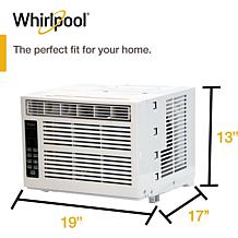 Whirlpool Energy Star 8000 BTU 115V Window Air Conditioner with Remote