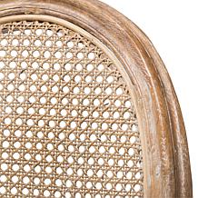 Wholesale Interiors Adelia Upholstered Dining Chair - Oak/Beige