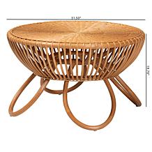 Wholesale Interiors bali and pari Abel Rattan Coffee Table