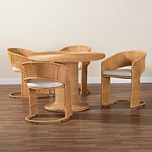 Wholesale Interiors bali and pari Akiko Rattan Dining Set