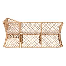 Wholesale Interiors bali and pari Aysi Rattan Dining Bench Set