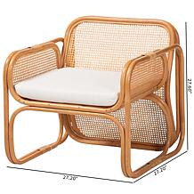 Wholesale Interiors bali and pari Cambridge Rattan Armchair