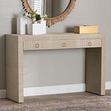 Wholesale Interiors bali and pari Cielo Bohemian Woven Console Table