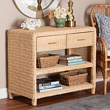 Wholesale Interiors bali and pari Lanica Rattan Console Table
