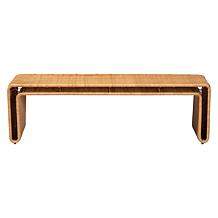 Wholesale Interiors bali and pari Nevada Rattan Bench