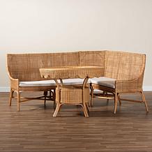 Wholesale Interiors bali and pari Olivera Rattan Dining Set