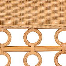 Wholesale Interiors bali and pari Oxford Rattan Dining Bench Armrests
