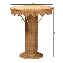 Wholesale Interiors bali and pari Pabla Bohemian Rattan Console Table