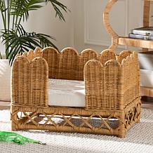 Wholesale Interiors bali and pari Palm Bohemian Rattan Pet Bed