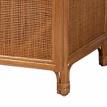 Wholesale Interiors bali and pari Paloma Rattan Cabinet with Shelves