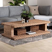 Wholesale Interiors bali and pari Rhinos Seagrass Coffee Table