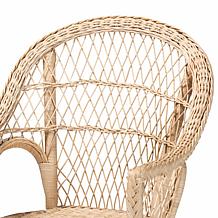Wholesale Interiors bali and pari Zaira Bohemian Rattan Arm Chair