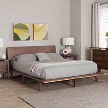 Wholesale Interiors Baxton Studio Alyssa Japandi King Platform Bed