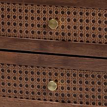 Wholesale Interiors Baxton Studio Alyssa Japandi Wood Nightstand