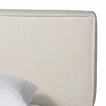 Wholesale Interiors Baxton Studio Bardia Fabric Queen Platform Bed