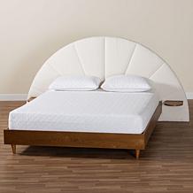 Wholesale Interiors Baxton Studio Bernice Cream King Bed