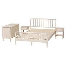 Wholesale Interiors Baxton Studio Braith King Set Nightstands