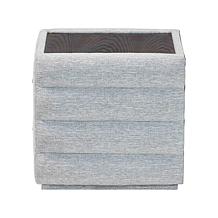 Wholesale Interiors Baxton Studio Cadmus Modern Fabric  Nightstand