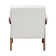 Wholesale Interiors Baxton Studio Georgina Japandi Wood Accent Chair