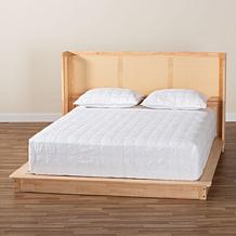 Wholesale Interiors Baxton Studio Glennis Brown Queen Bed