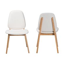Wholesale Interiors Baxton Studio Hudson Dining Chair -  Set of 2