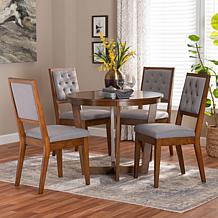 Wholesale Interiors Baxton Studio Kala Modern Wood 5pc Dining Set