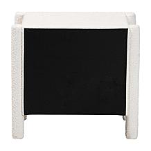 Wholesale Interiors Baxton Studio Laria Modern Fabric Nightstand