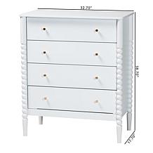 Wholesale Interiors Baxton Studio Lucera Drawer Chest