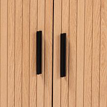 Wholesale Interiors Baxton Studio Lucia Fluted Storage Cabinet