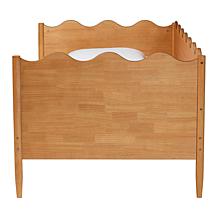Wholesale Interiors Baxton Studio Malaya Oak Brown Full Daybed