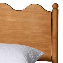 Wholesale Interiors Baxton Studio Malaya Oak Brown Queen Bed