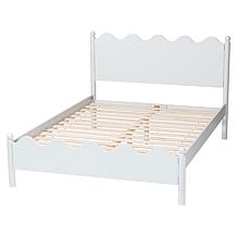 Wholesale Interiors Baxton Studio Malaya White Full Platform Bed