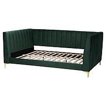 Wholesale Interiors Baxton Studio Oksana Velvet Full Daybed